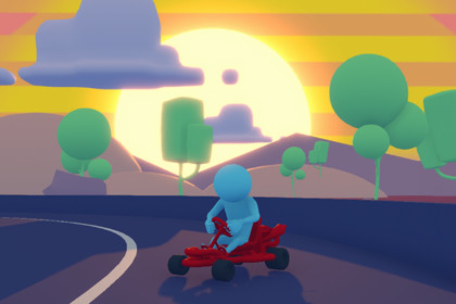 Kart closeup screenshot