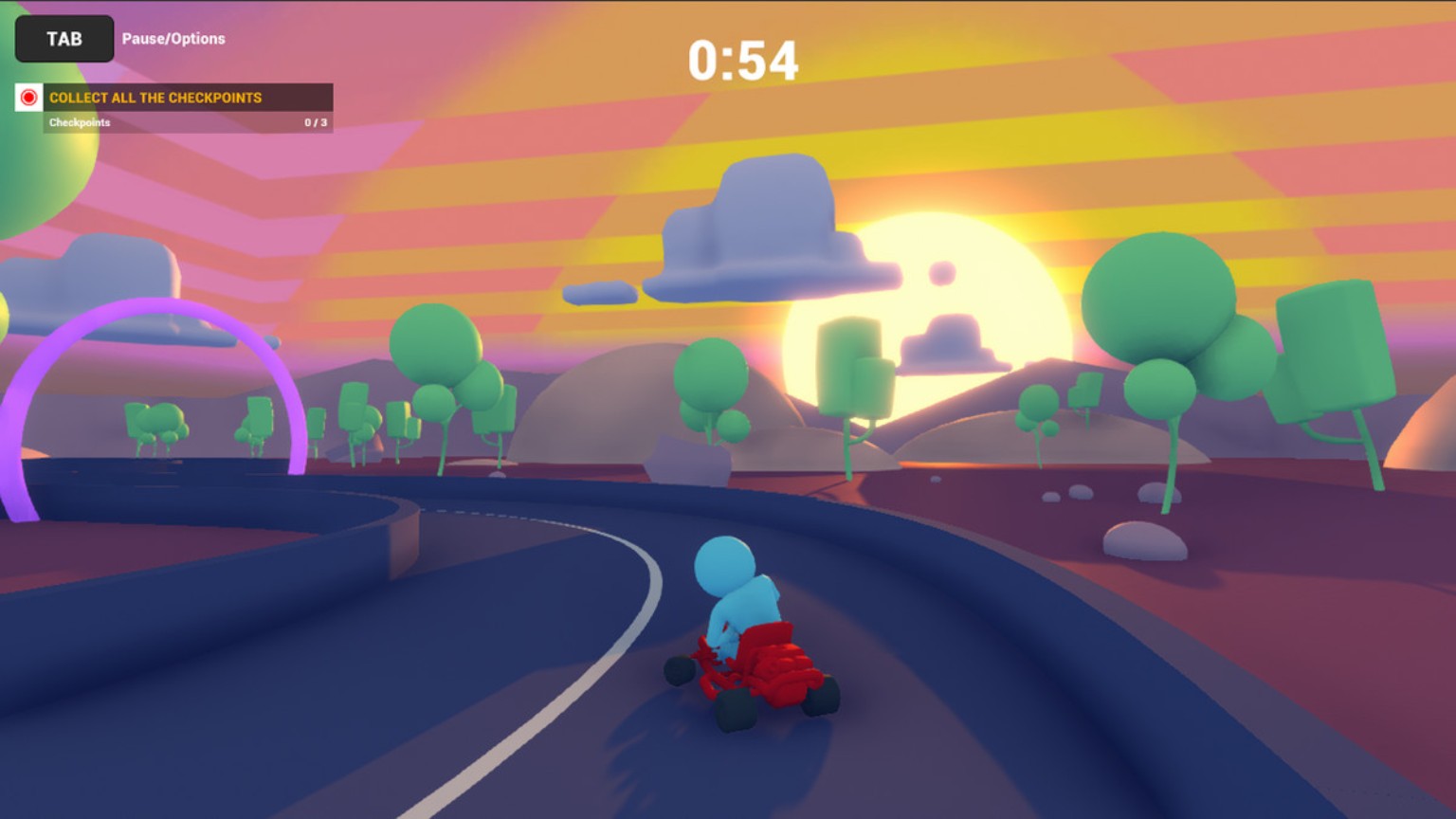 KartRush gameplay screenshot
